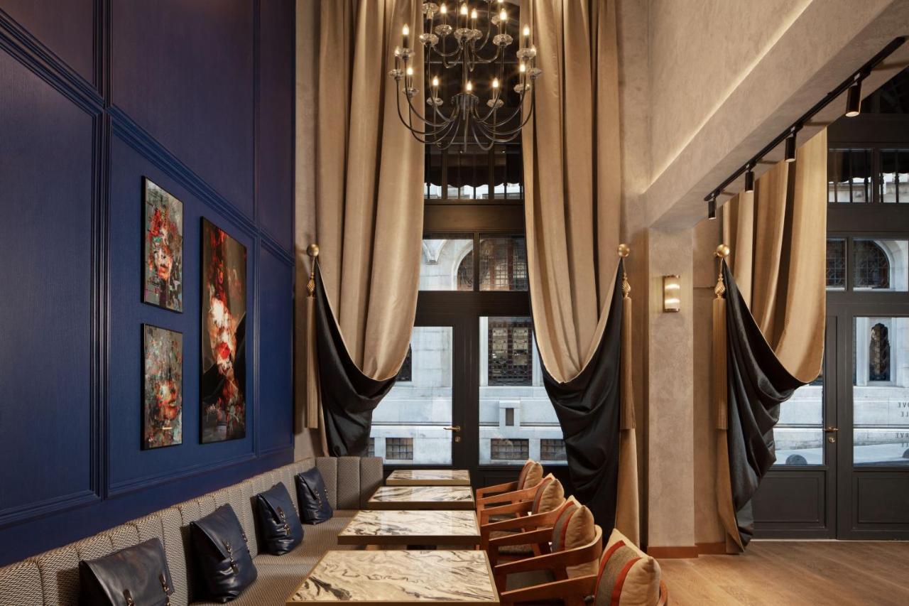 德卡蒙多加拉塔酒店 伊斯坦布尔 外观 照片 The interior of the restaurant