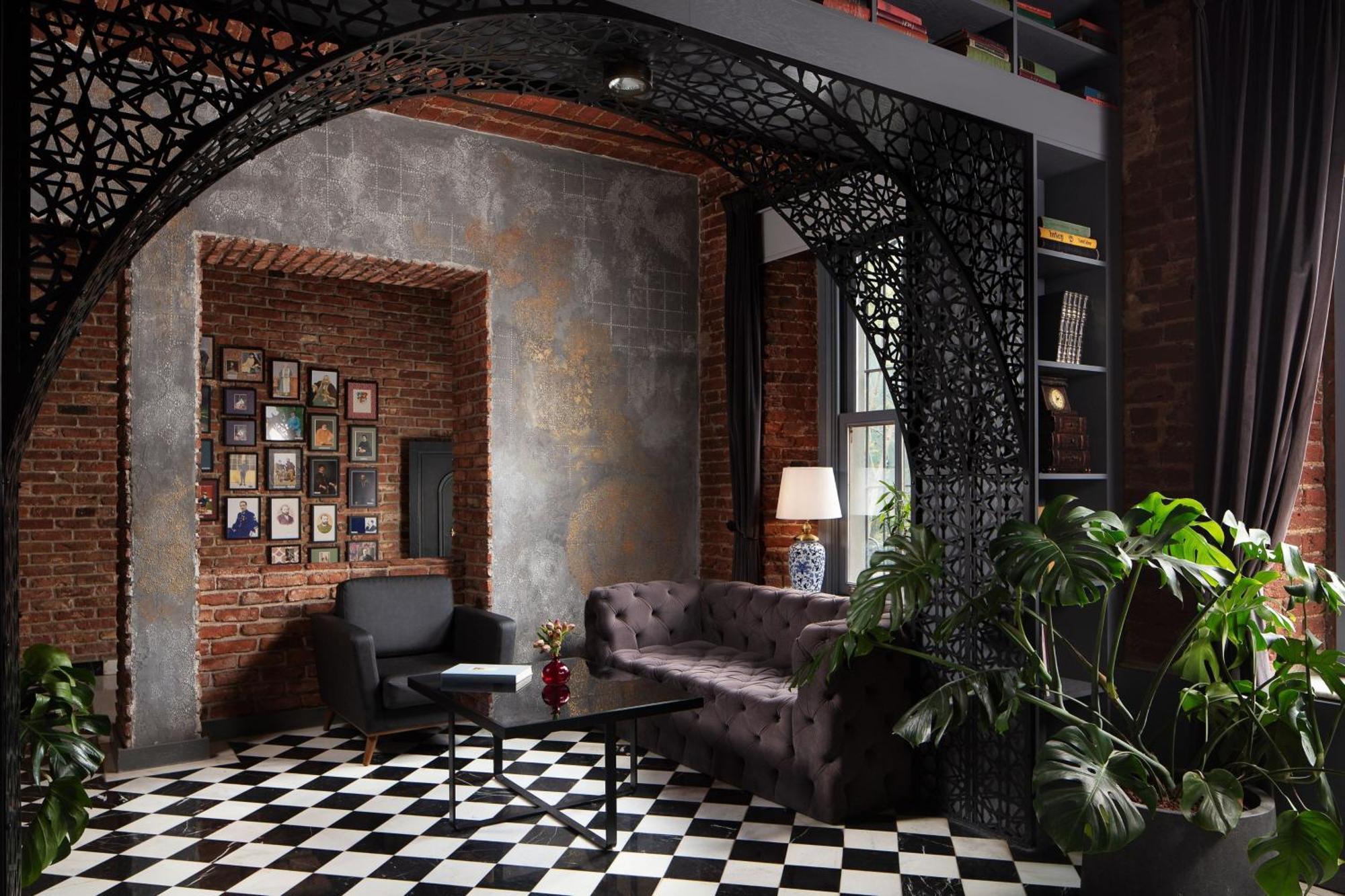 德卡蒙多加拉塔酒店 伊斯坦布尔 外观 照片 Interior of the hotel