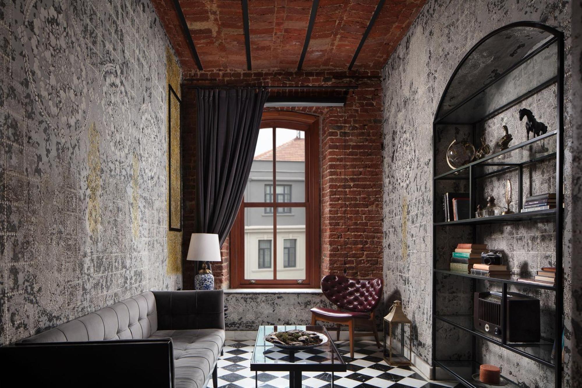 德卡蒙多加拉塔酒店 伊斯坦布尔 外观 照片 3D interior visualization