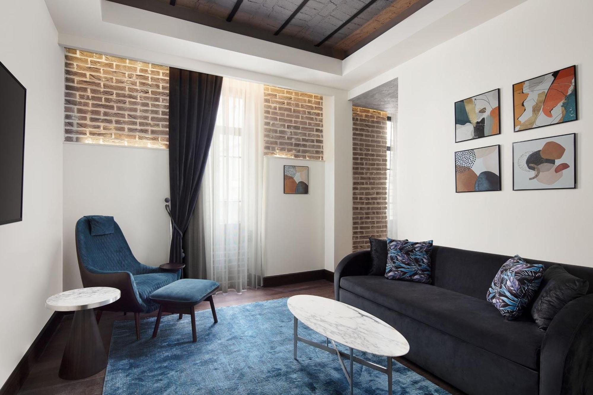 德卡蒙多加拉塔酒店 伊斯坦布尔 外观 照片 A suite at the hotel